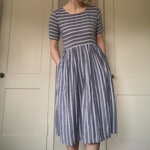Summer striped dress